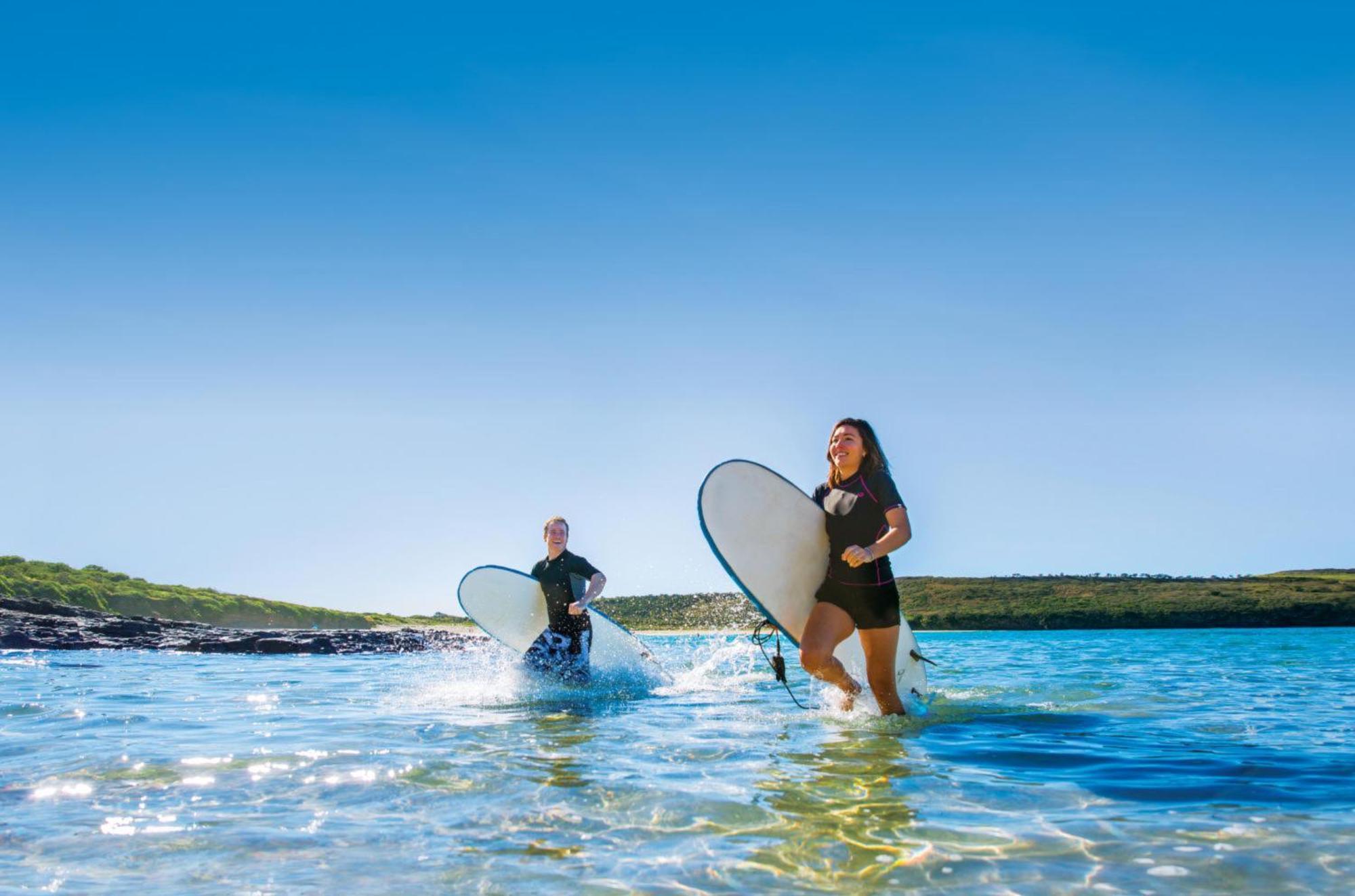 Surfrider Caravan Park Barrack Point Екстериор снимка